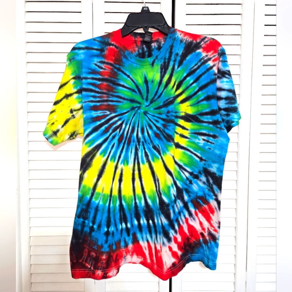 Tultex Men's L Multicolor Tie-Dye Shirt